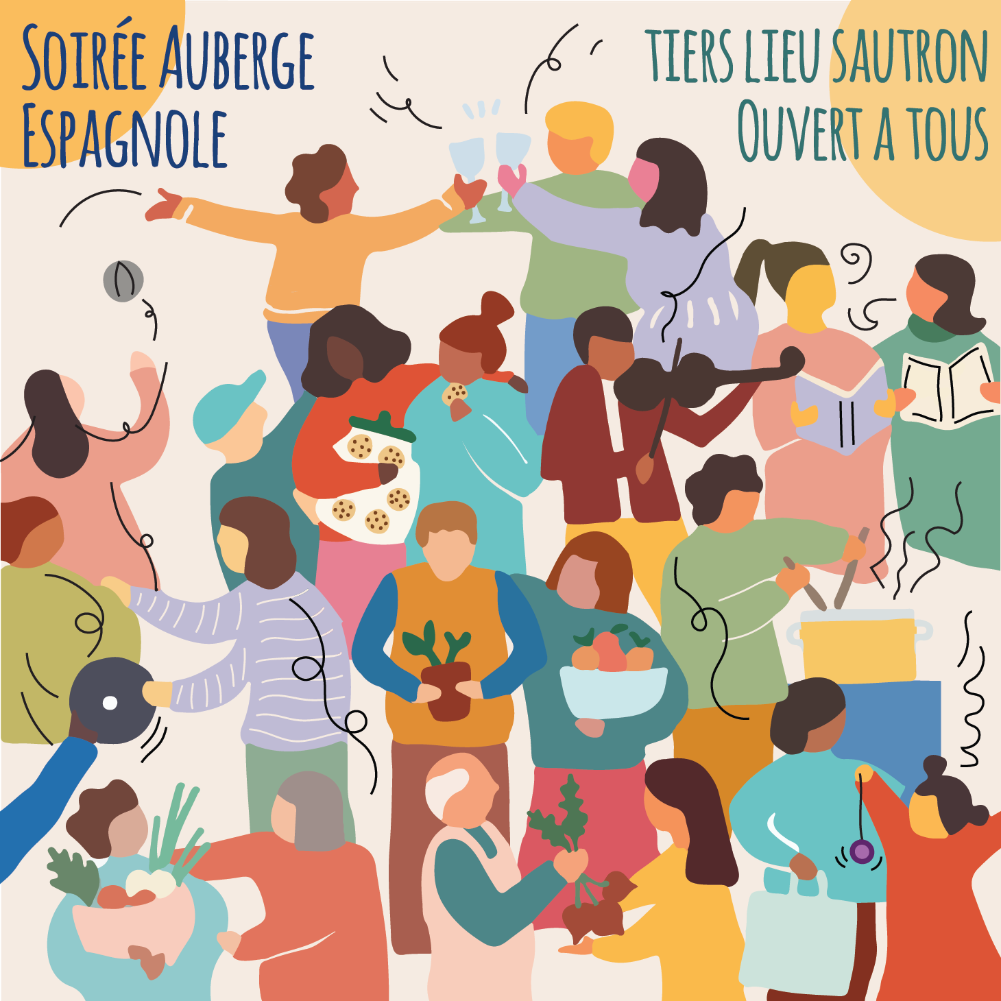 Auberge Espagnole au tiers lieu de Sautron