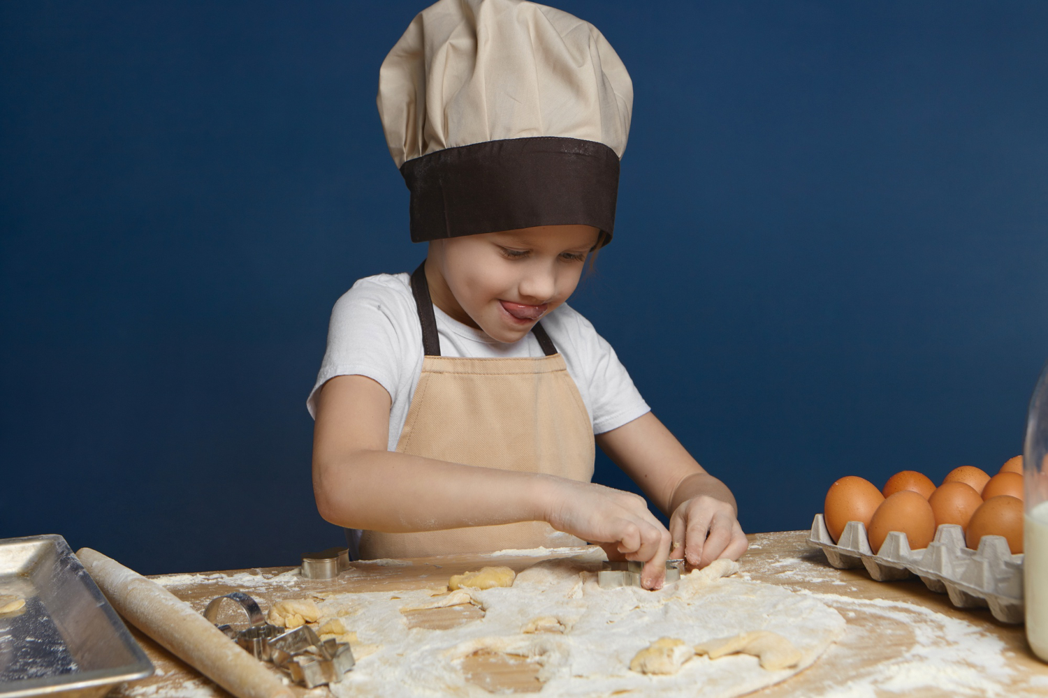 Atelier pâtissier des enfants au tiers lieu de sautron