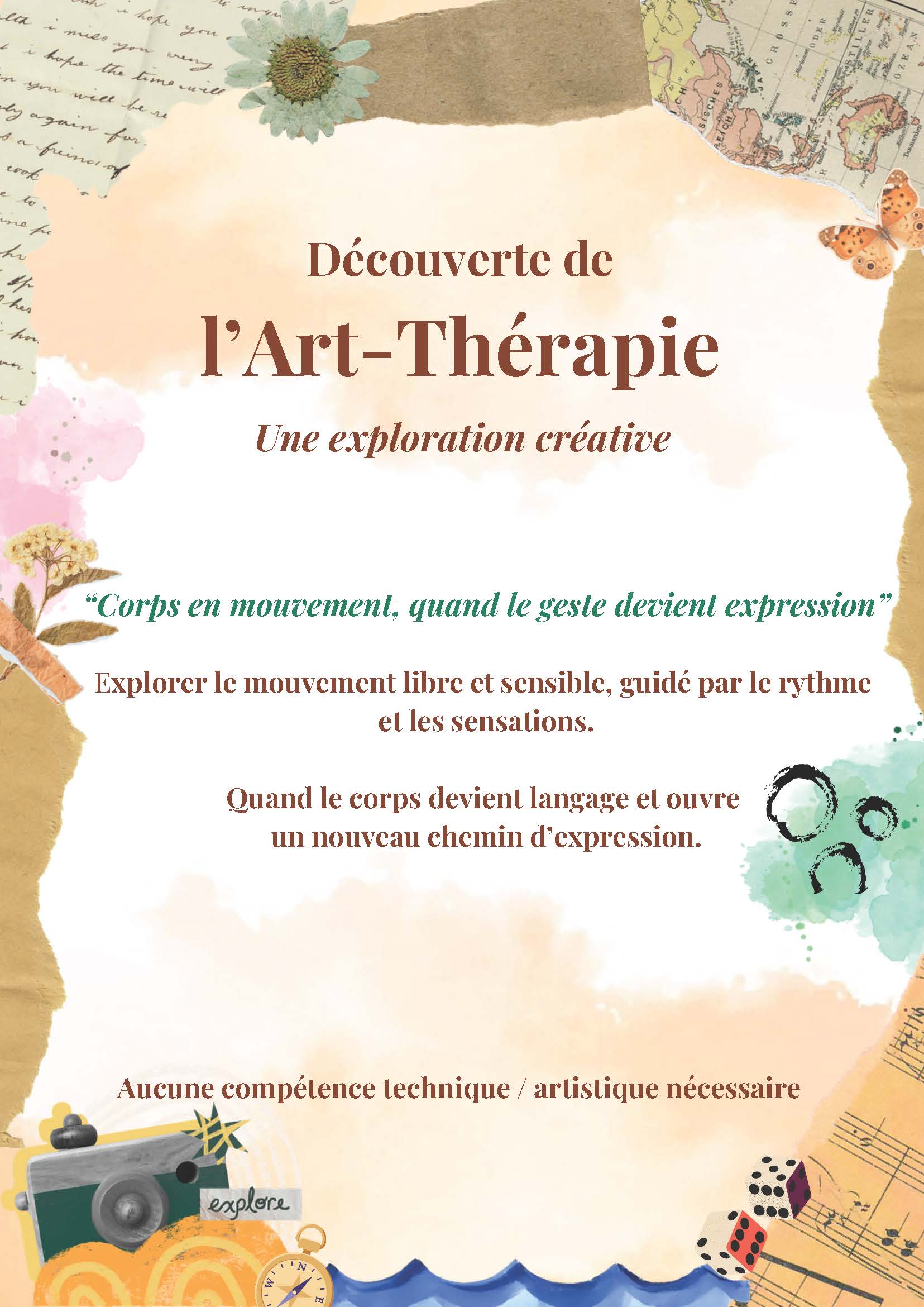 art thérapie 11 juin 2026 au Trait d'Union