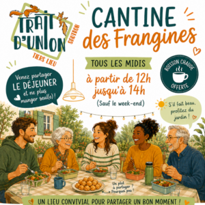 La cantine des frangines à Sautron pour déjeuner.